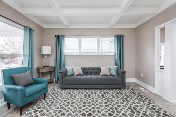 Bright and Sunny Living Room