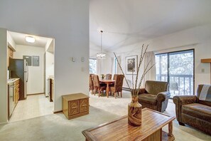 Living Area - Peak One 206 - Frisco Vacation Rental