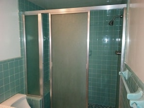 Very Large Bathroom with large shower