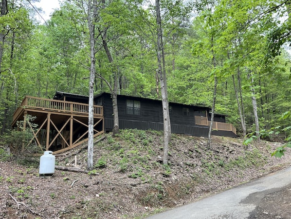 New roof, decks and stain
