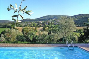 Schwimmbad des Ferienhauses
