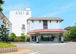 Hotel front entrance