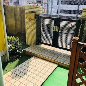 Garden entrance