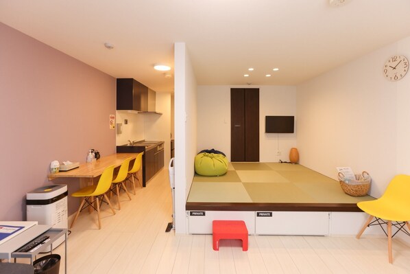 Full view of the room