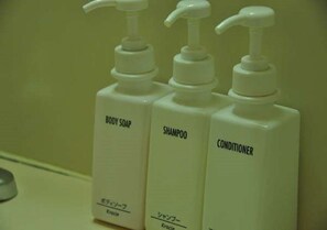 Body soap, shampoo, rinse