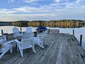 Glorious views from the large deck