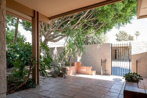 Each unit has a private entry, courtyard to enjoy the outdoors.