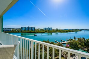View of the Intracoastal from this unit's 5th floor balcony