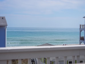 Vue sur la plage/l’océan