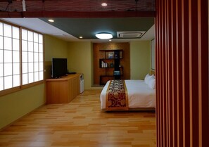 In the hall