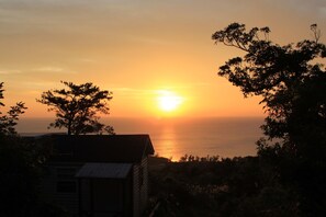 ・ Sunset in front of you