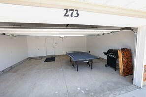 Two car garage available for your use. Ping Pong table, corn hole, and propane BBQ have recently been added!