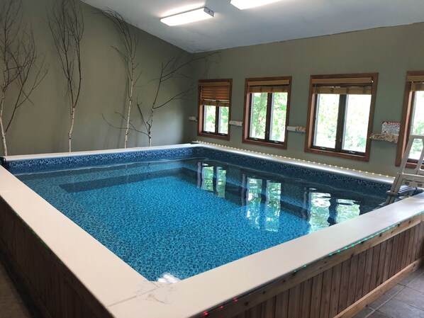 Indoor Pool in Guests House.