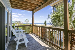 Covered Gulf View Deck