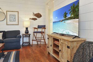Large TV in Sitting Room