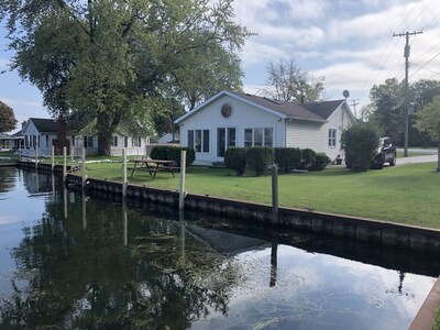 Canal home off St Clair River near Algonac State Park