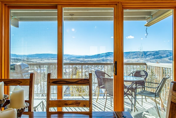 Panoramic View From Dining Area - Winter