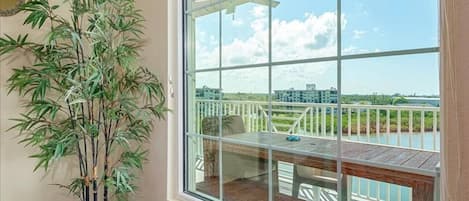 View from Master bedroom - overlooks the Intracoastal.