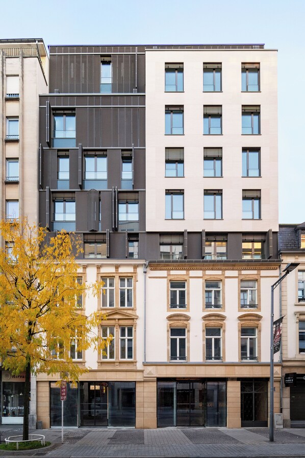 Fassade der Unterkunft