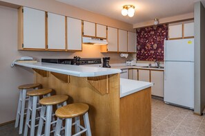 Large Kitchen with Breakfast Bar