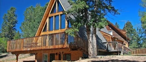 Willis Brown Chalet - the side with the Pikes Peak view