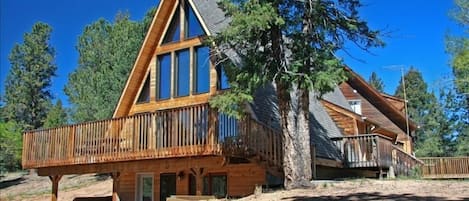 Willis Brown Chalet - the side with the Pikes Peak view