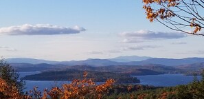 View off back deck. 
