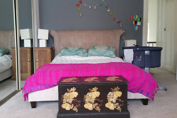 one of the three double bedrooms