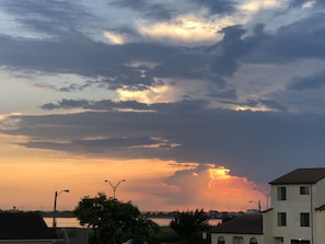 View from the master bedroom balcony!