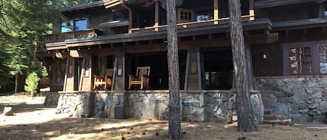 Beautiful wooded setting for house; 2 car garage
