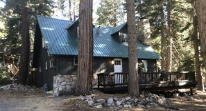 Front view from driveway