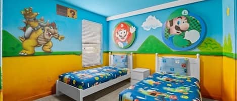 Mario Bros. Bedroom