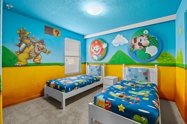 Mario Bros. Bedroom