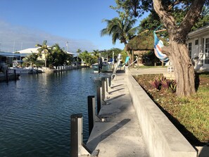 Bulkhead on canal