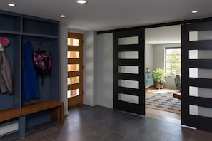 spacious entry