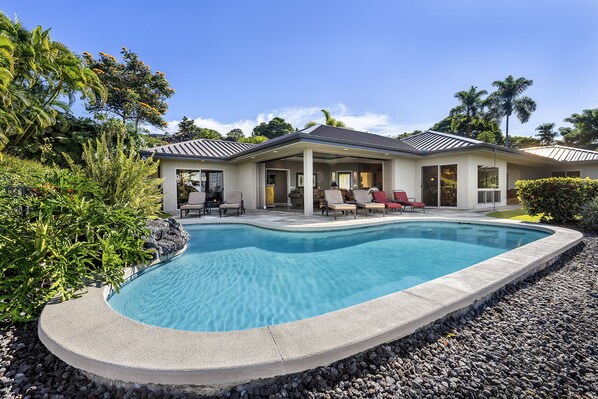 Solar heated pool for our guests enjoyment!