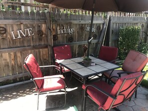 backyard table
