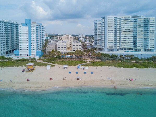 Enjoy your Miami vacay on the property located right on the beach!