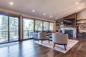 Bright, modern and sleek... Natural light abounds in this home...