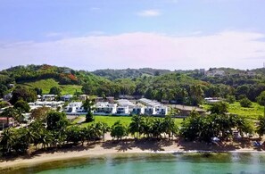 Ocean View of Puerto Bahia and of Marina Beach. You can see Casa VistaMar