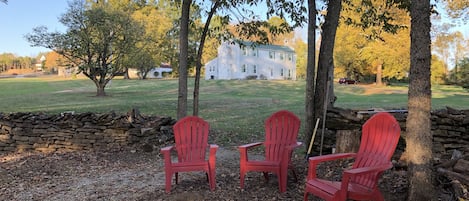 Sitting by the creek