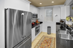 Kitchen with Stainless Steel Appliances