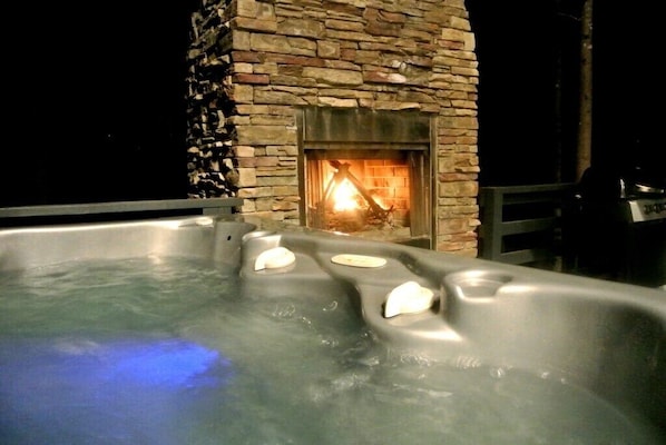 Bubbelpool utomhus