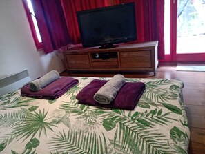 Bedroom no.1 , Fairytale wooden house by Ljubljana