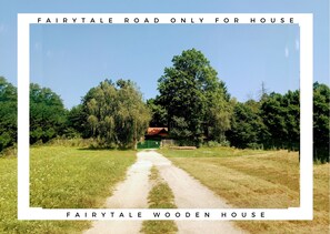  House,alone in the pure nature but still close to Ljubljana. My own road