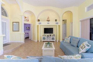 Open Concept Floor Plan with Living Room being the Center of the Home