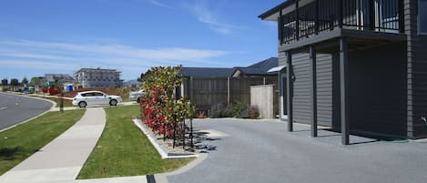 Your driveway enough space for two cars.