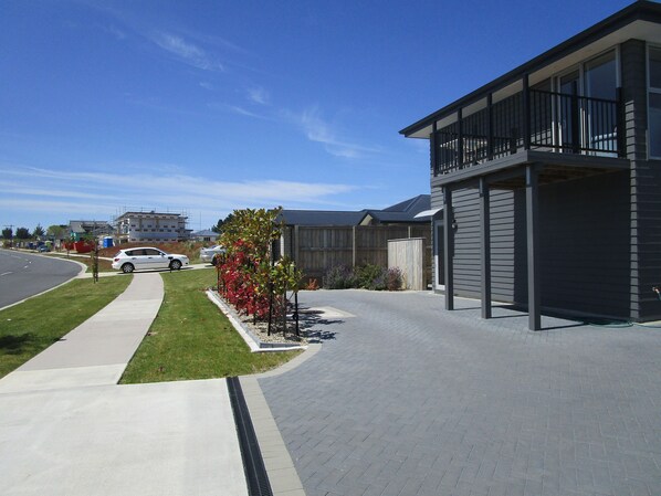 Your driveway enough space for two cars.