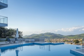 View from the pool.