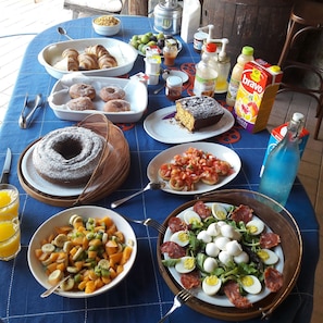 Repas de petit déjeuner